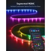 RGBIC Basic LED Strip Lights with Bluetooth & APP Control (1*10m) for Customizable Illumination